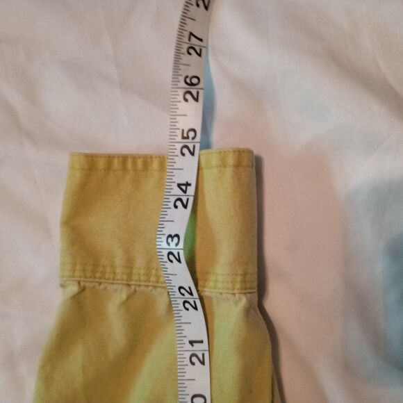 Men's Magellan Sportswear L/S Button Up. XL Brushed Cotton Celery Green Outdoors - Picture 8 of 8